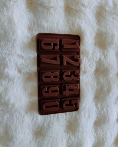 Number chocolate Mould