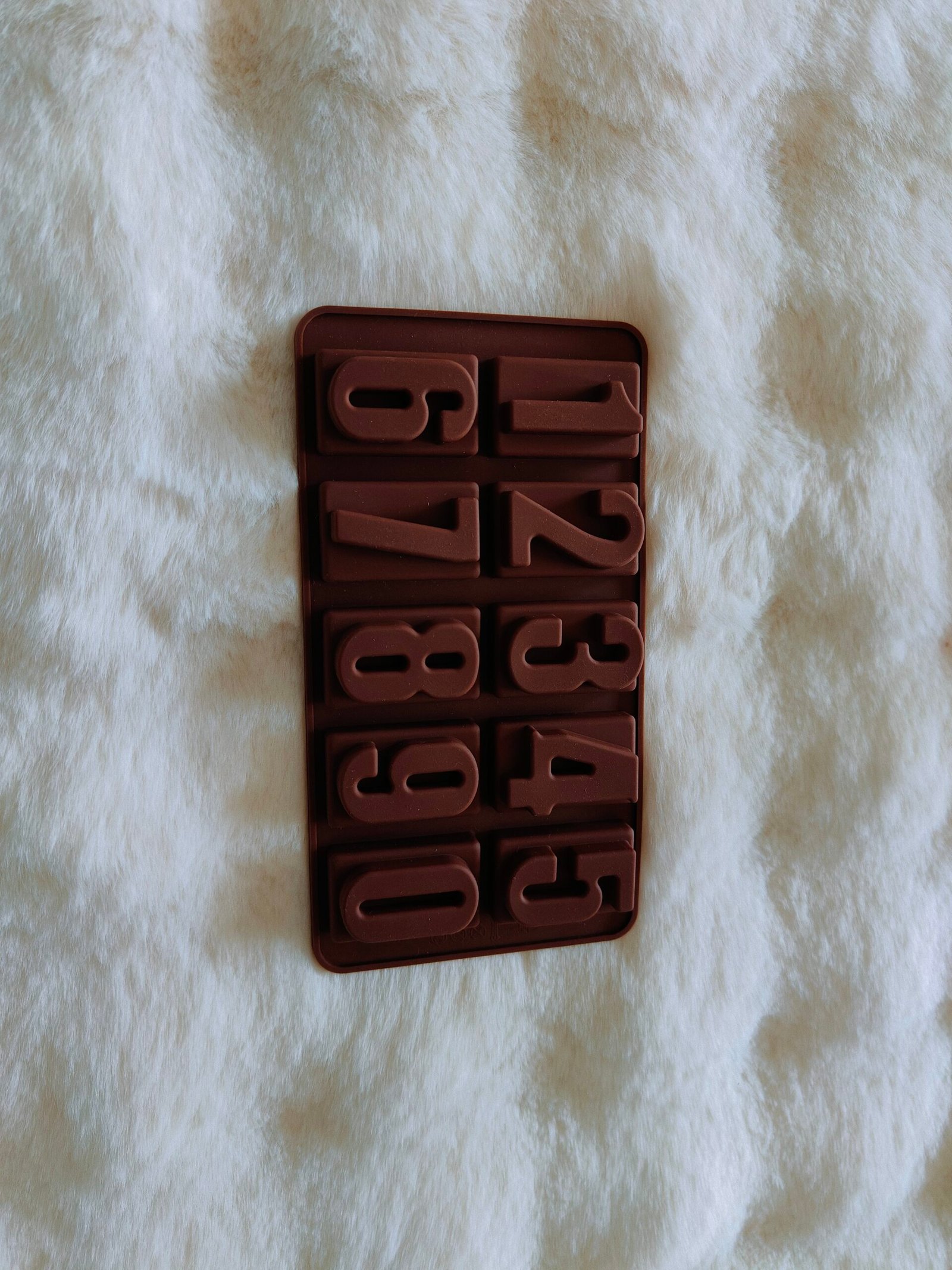 Number chocolate Mould
