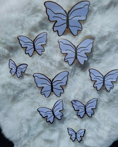 Butterfly Toppers Light Purple
