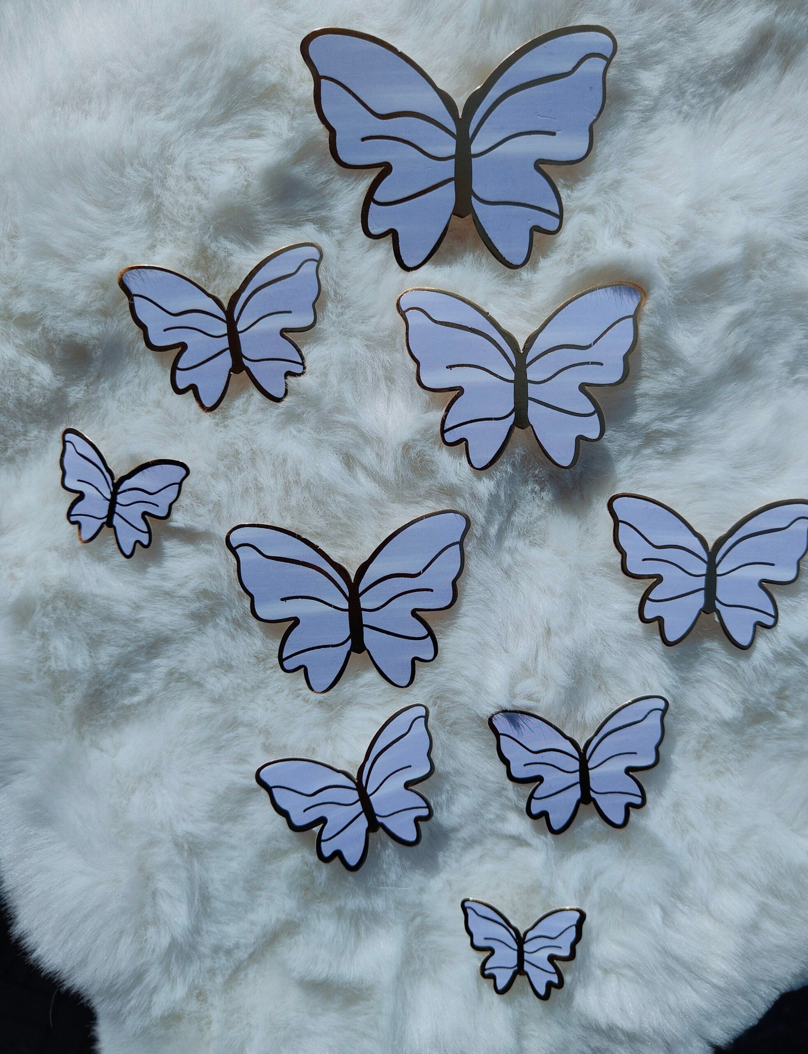 Butterfly Toppers Light Purple