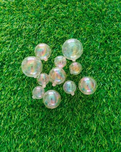 Crystal Faux Balls- Transparent