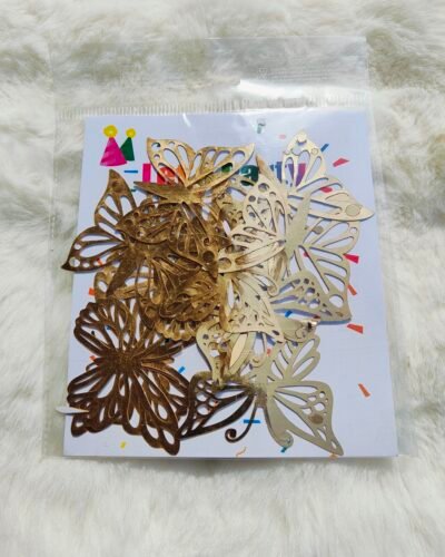 Metallic Butterfly-Gold