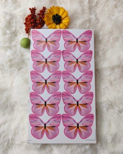 Paper Butterfly Pink