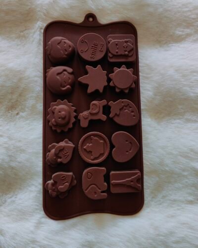 Animals, smiles chocolate mould