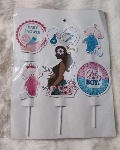 Baby shower theme topper