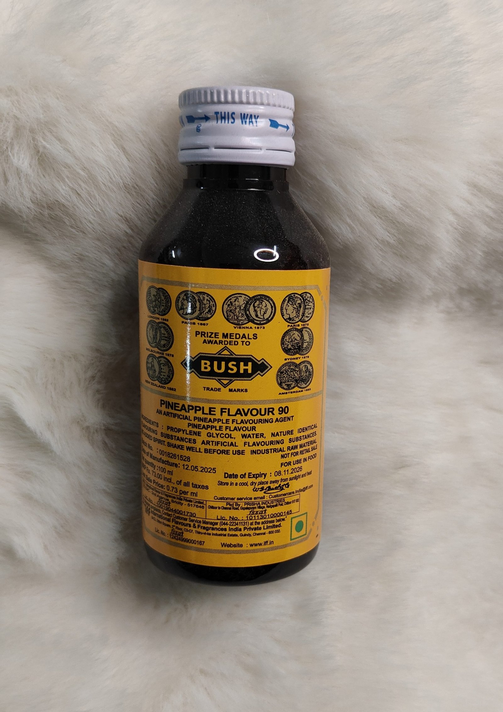 IFF-BUSH-Pine apple Flavour(100ml)