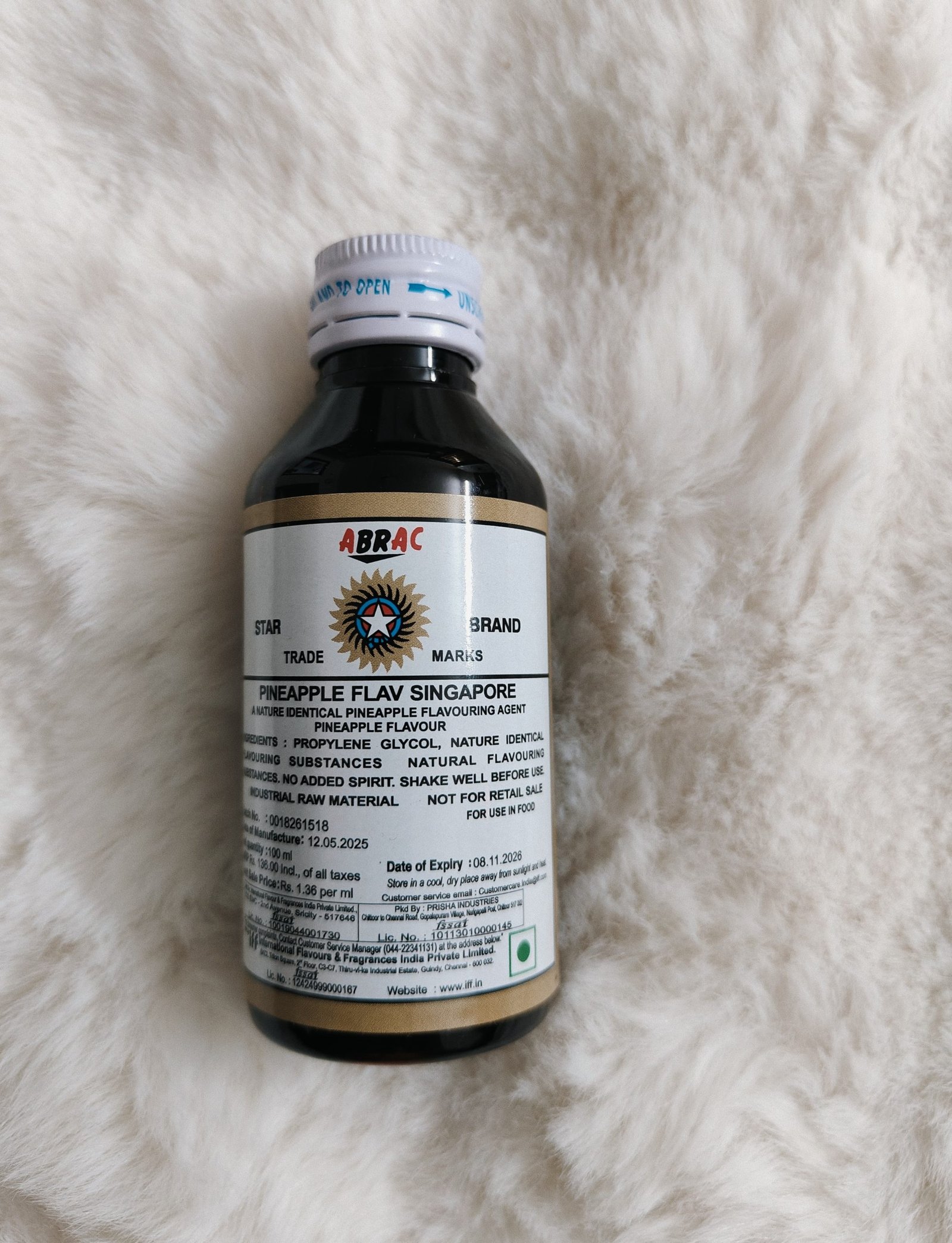 ABRAC-Pineapple Flavour(100ml)