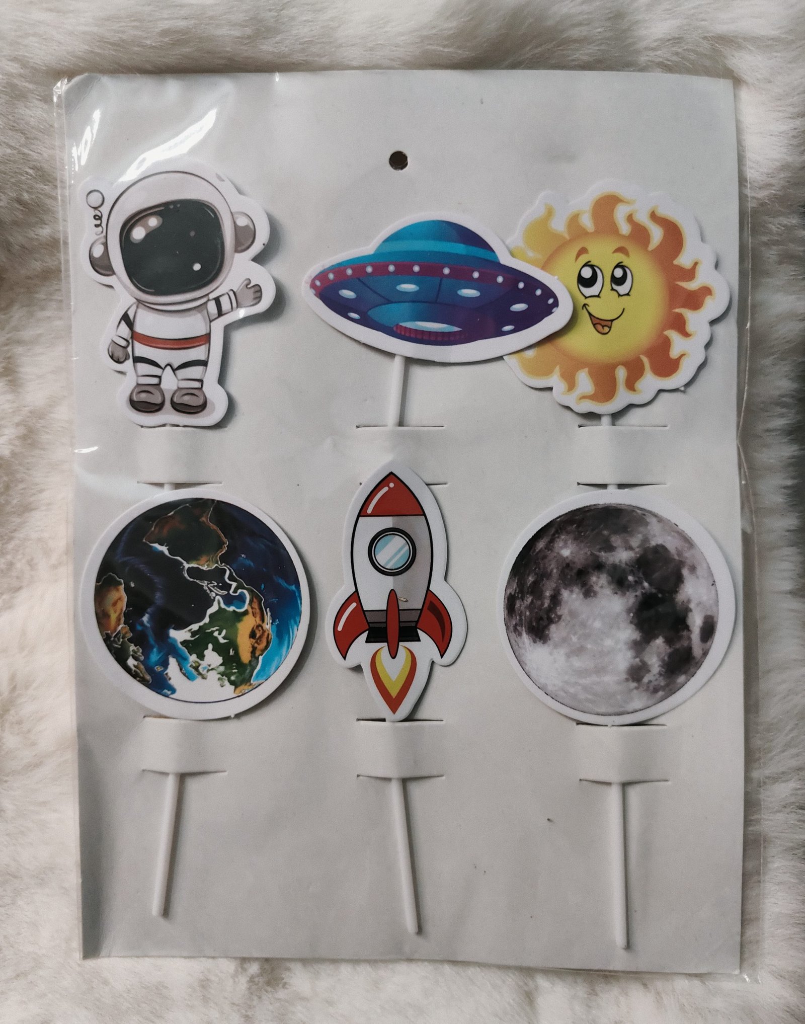 Space Theme cake Topper
