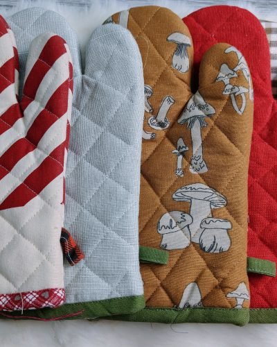 cotton oven Gloves (2pc)
