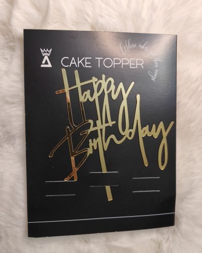 Happy Birthday Topper