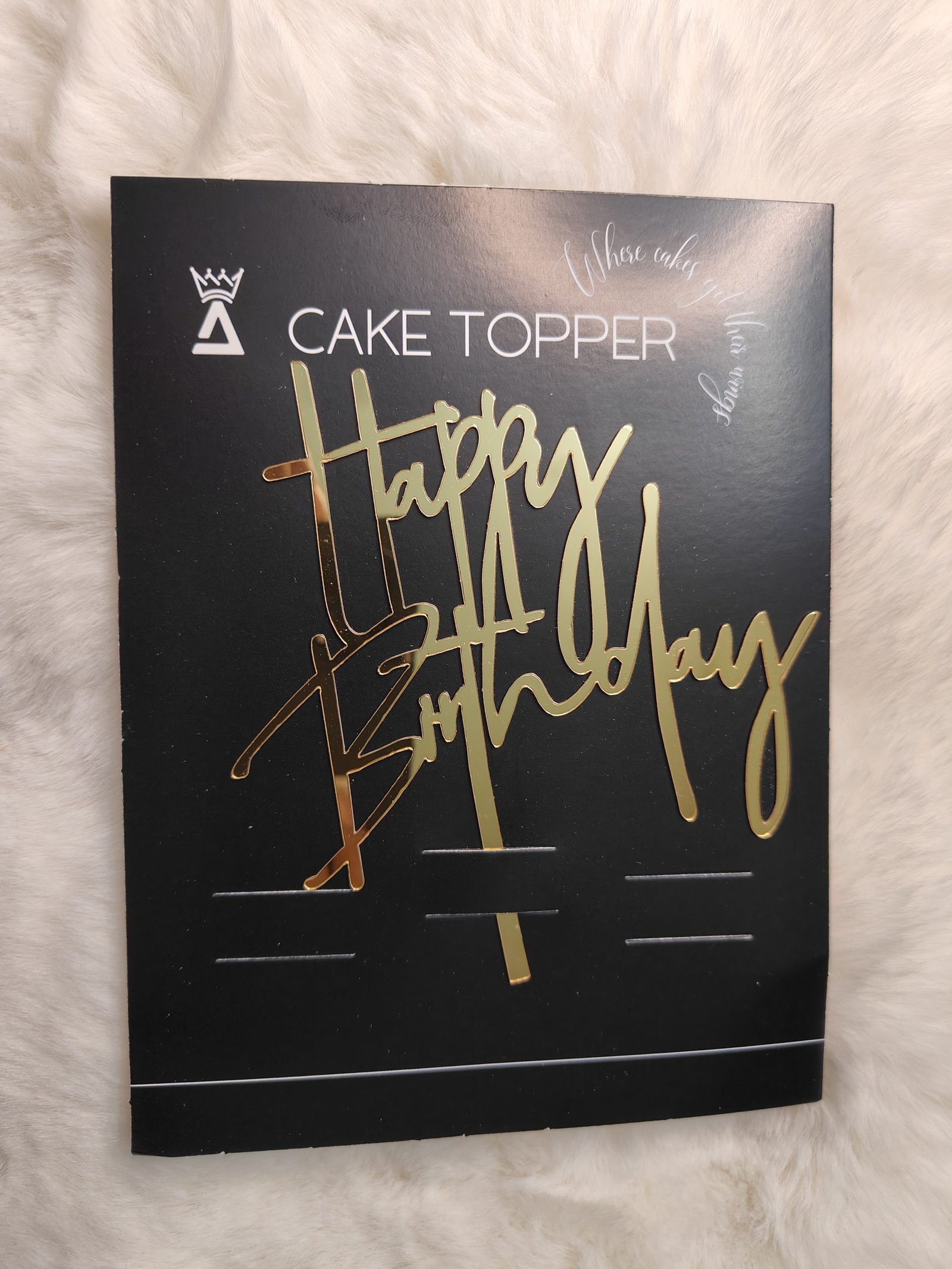 Happy Birthday Topper