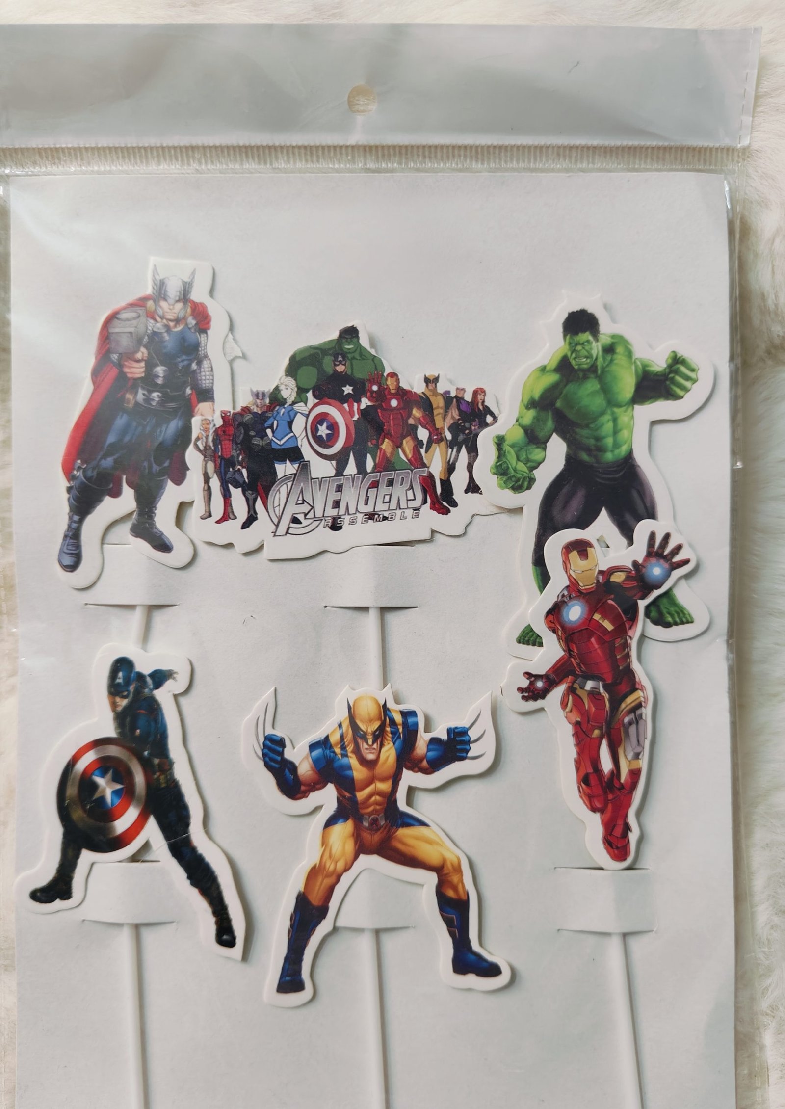 Avengers theme topper