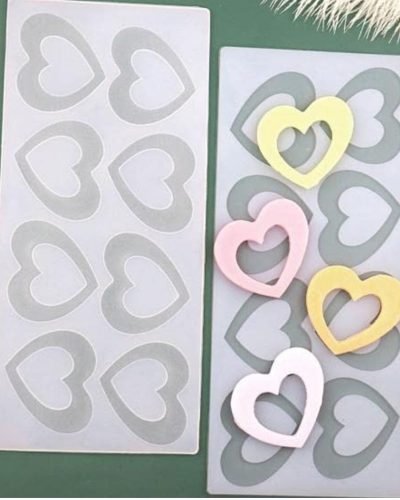 Chocolate  garnishing sheet- type 3