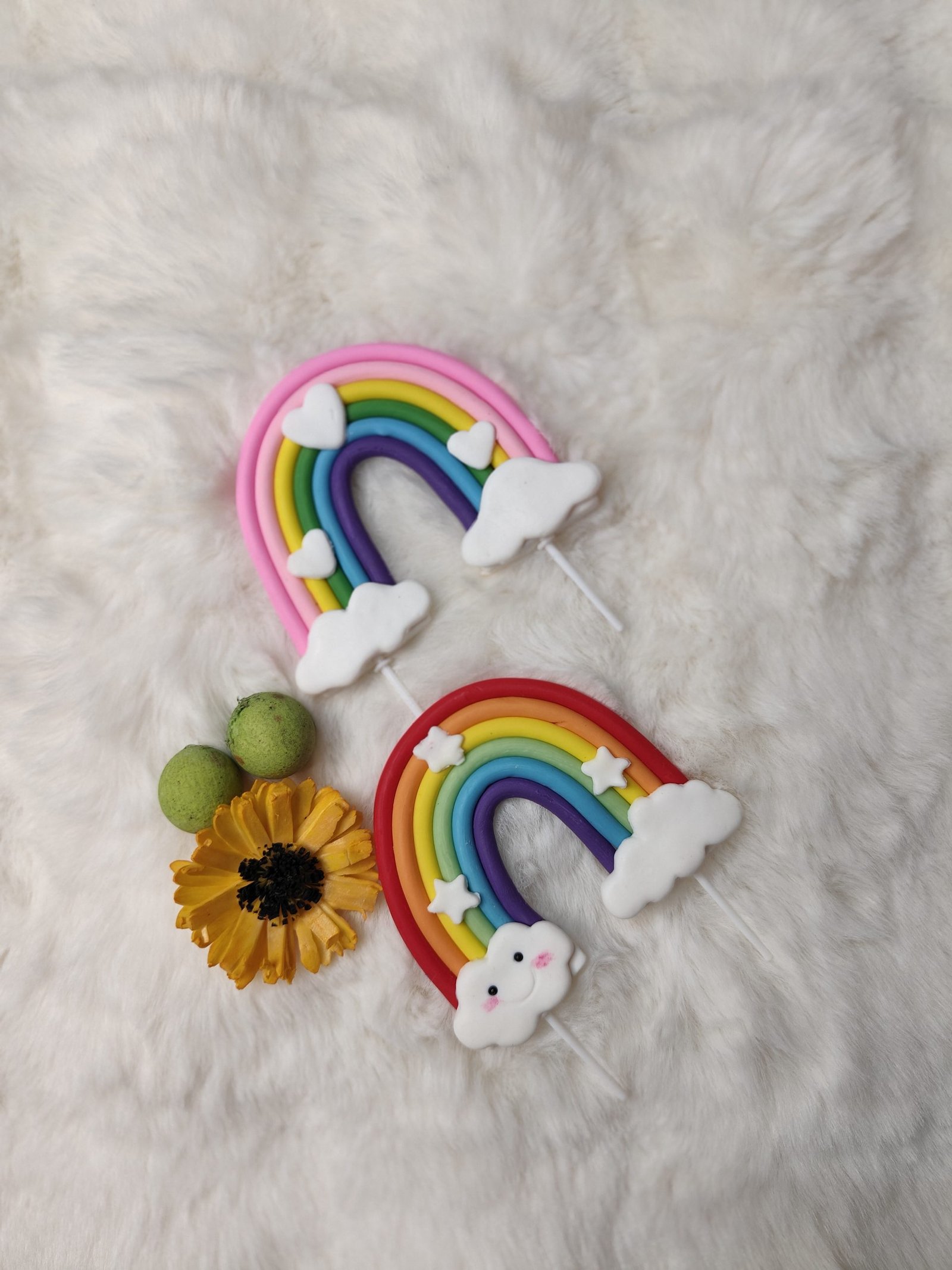 Silicon Rainbow Topper