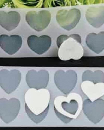 Chocolate garnishing sheet- type 4