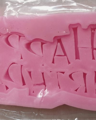 Happy Birthday fondant mould