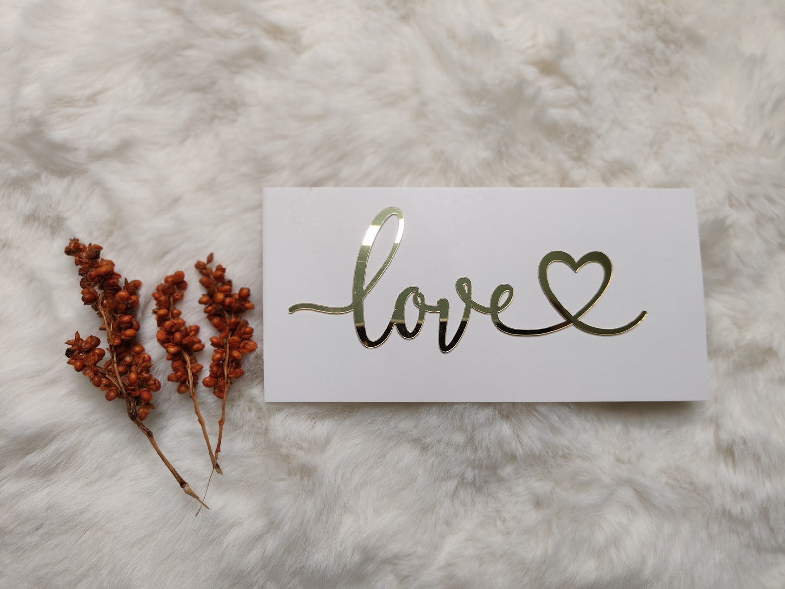 Love cutout 5 inch