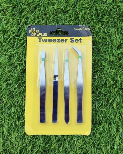 Tweezer set (4 pieces)