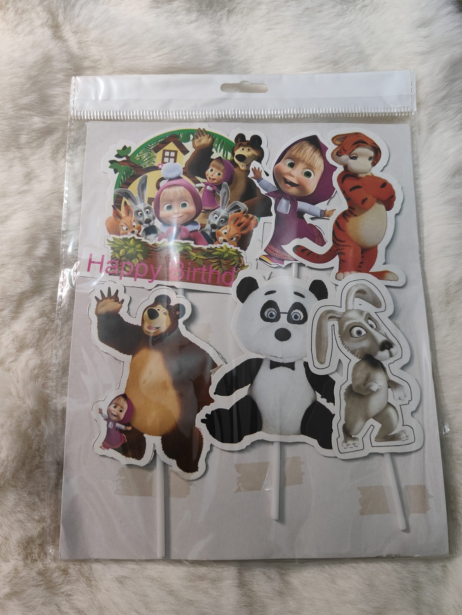 Masha and the Bear theme topper - Image 2