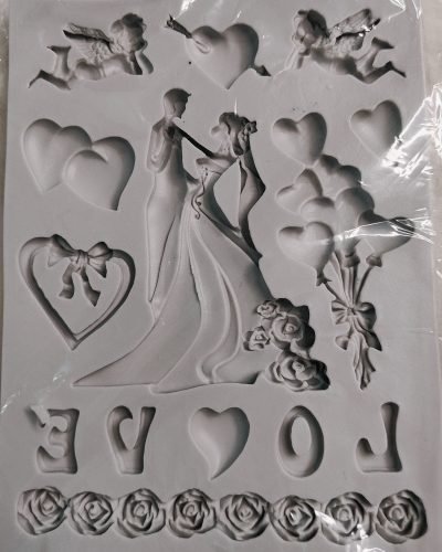 wedding Angel Love Fondant mould