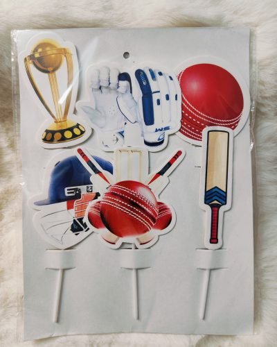 cricket theme topper