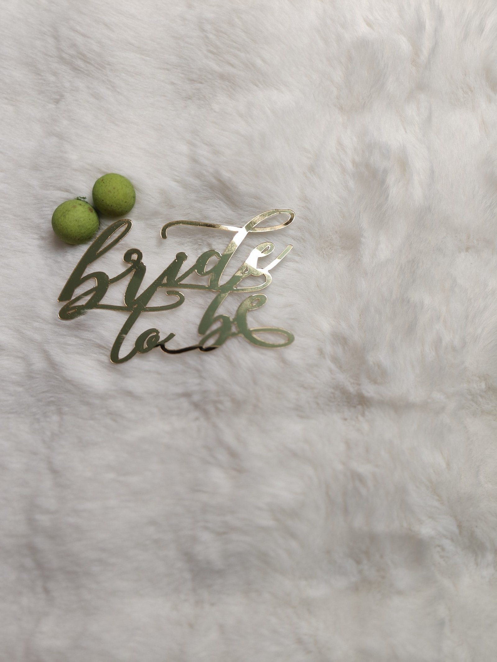 Bride to be cutout -5 inch