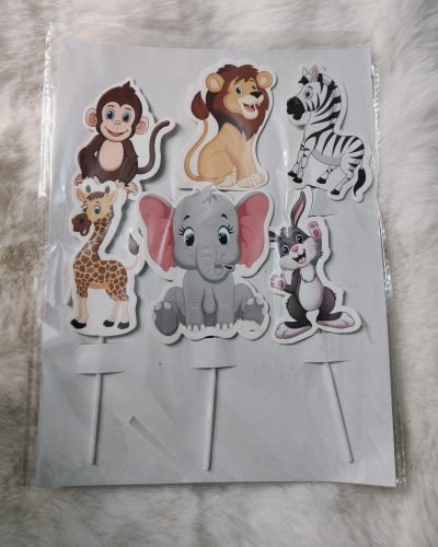 Jungle Paper Topper set
