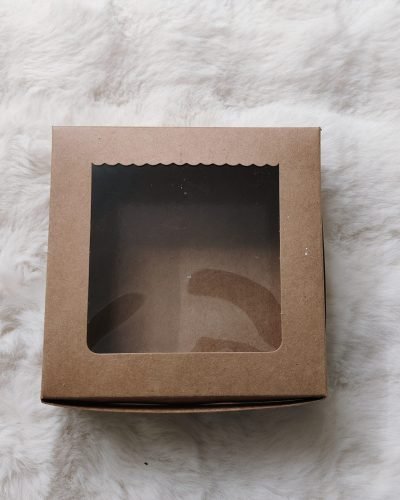 4 pcs Brownie Boxes (Brown)