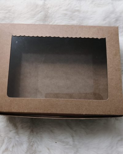 6 pcs Brownie Boxes (Brown)
