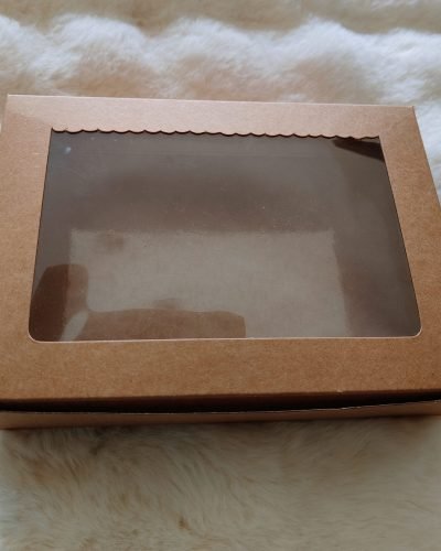 9 pcs Brownie Boxes (Brown)