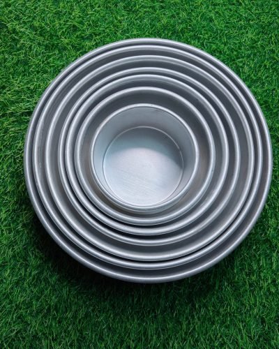 Aluminium Round Cake Tin 2.5 Inch Height