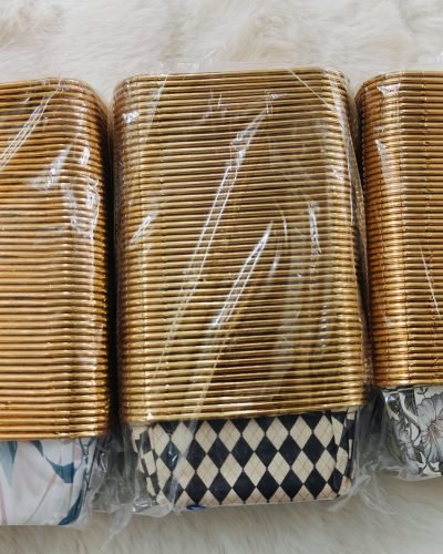 Rectangular Metallic Foil Liners