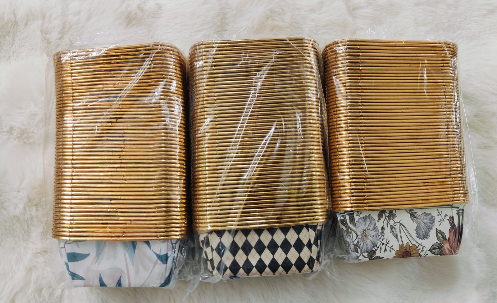 Rectangular Metallic Foil Liners