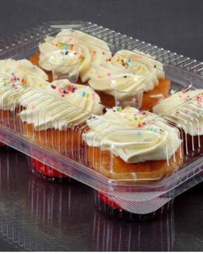 PVC Cupcake box -6 cavity