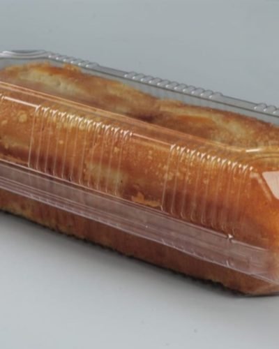Transparent pound cake Box