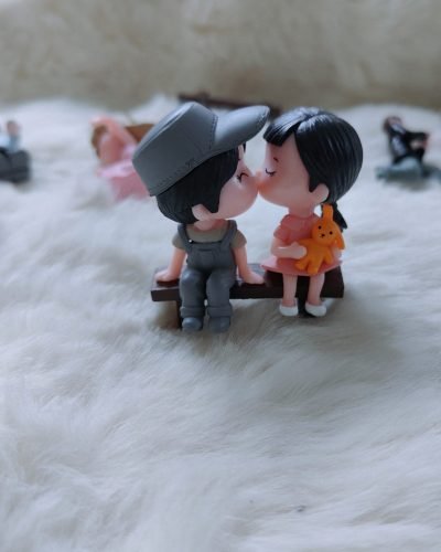 1 set couples miniature Figurines - Toys