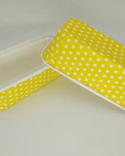 Bake & Serve plum cake loaf (print yellow) 250g