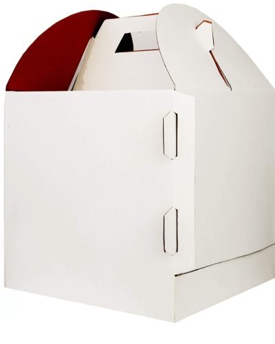 Tall cake box-corrugated (non-window)