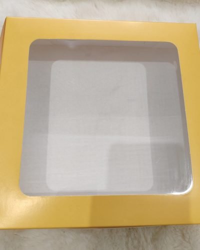 9pc brownie boxes (pack of 5) yellow